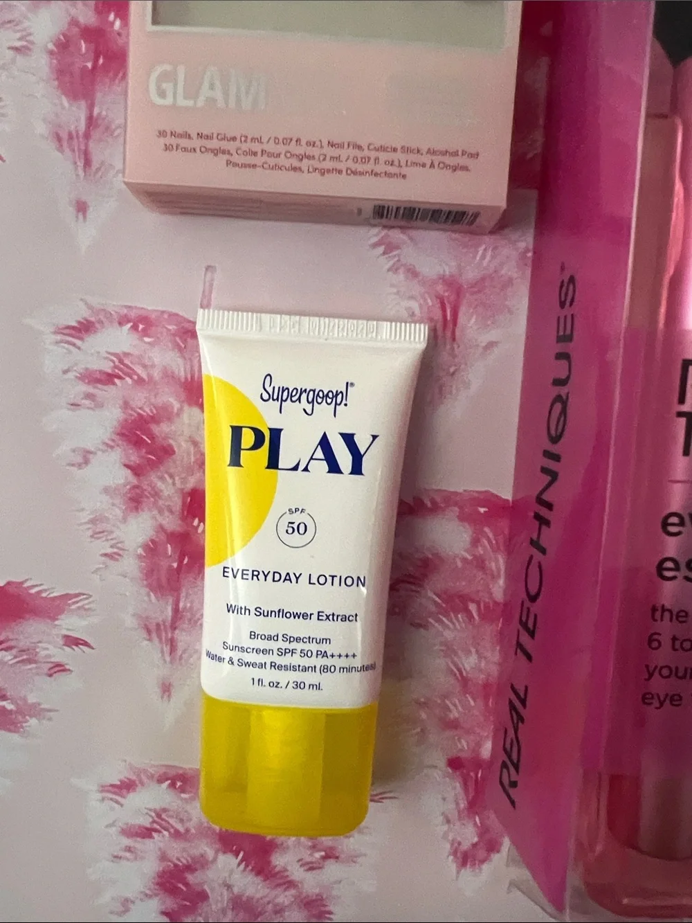 Real Techniques Brush & Sponge Set super goop glamnetic bundle